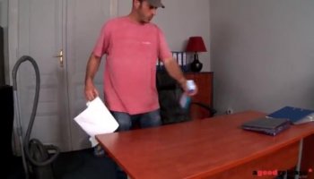 Johnny Castle and Nikki Sexx fuck in an office